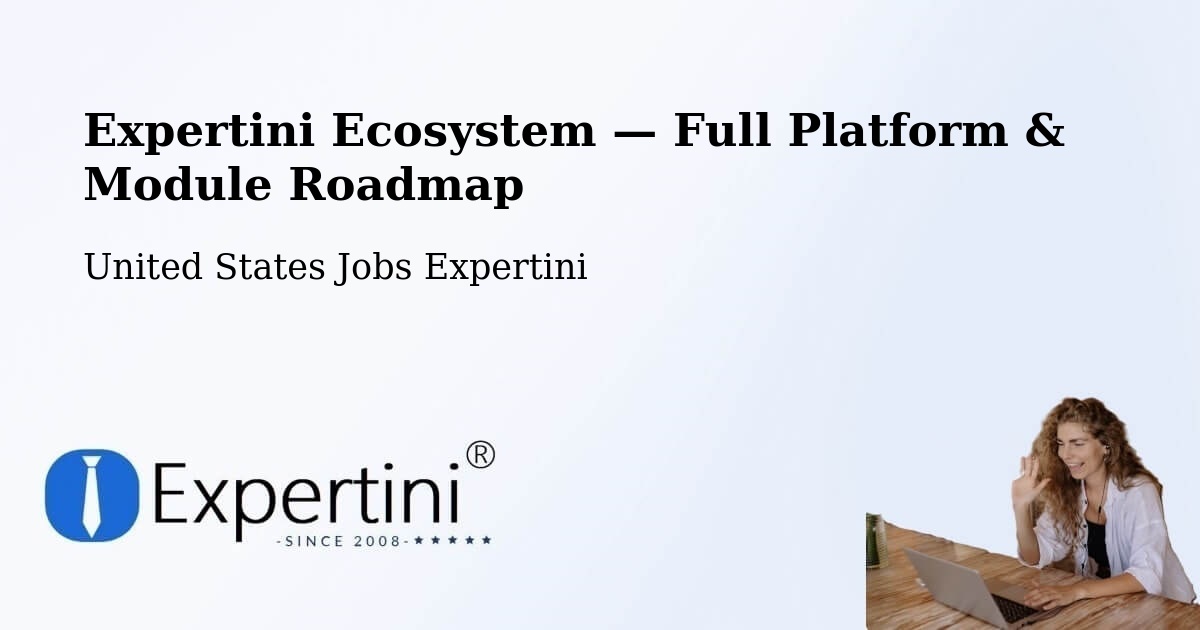 Expertini Ecosystem — Full Platform & Module Roadmap – Carson