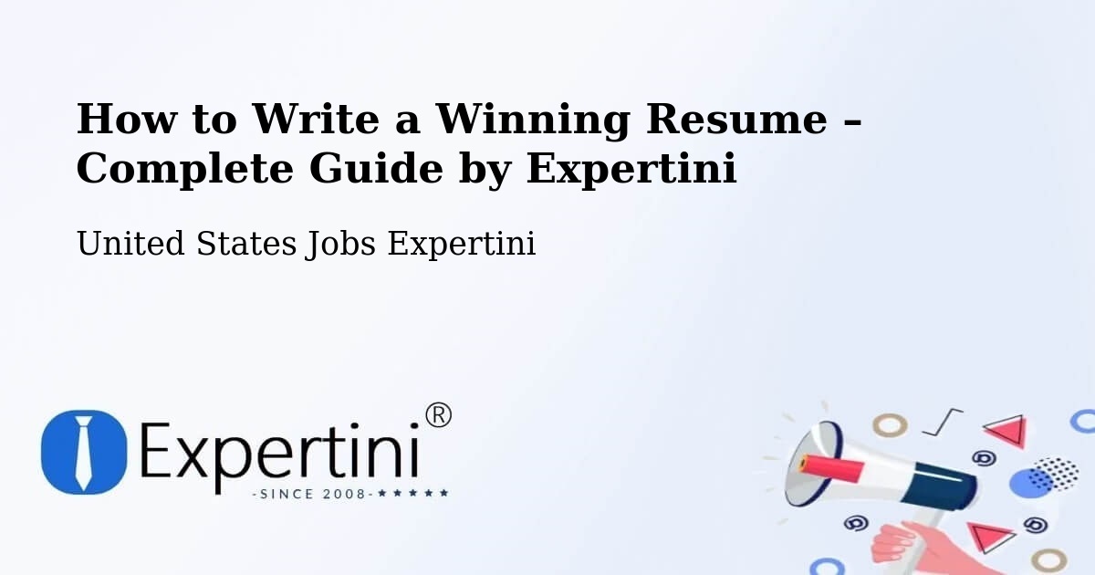 Resume Writing Guide for Job Seekers – Carson - Carson, United States Jobs Expertini