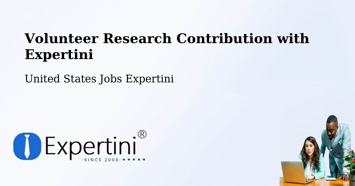 Volunteer Research Contribution Program – Carson - United States Jobs Expertini